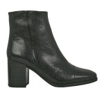 Boots  talon femme en cuir noir tipo alto cuir