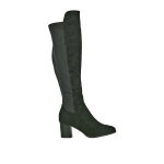 Bottes cuissardes femme bi - matires noir vice versa