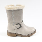 Bottes fille girl time blanc