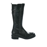 Bottes fille loli et laly noir cuir
