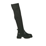 Bottes chaussettes plates femme noir vice versa