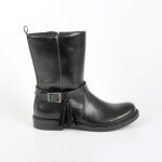 Bottes tipo alto noir cuir
