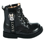 Bottines b�b� fille minnie vernis noir