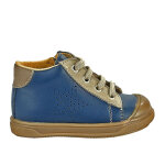 Bottines b�b� gar�on tipo alto by bopy bleu marine cuir
