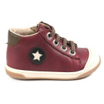 Bottines bopy chaussures bordeaux cuir