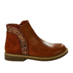 Bottines fille girl time camel