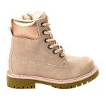 Bottines fourres fille rose outshoes