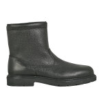 Bottines fourres noir homme avec zip arizona cuir