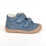 Bottines garon bopy chaussures bleu marine cuir