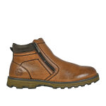 Bottines homme camel  fermeture clair