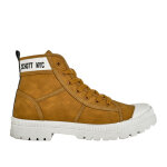 Bottines homme camel semelle crante schott