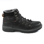 Bottines homme avec col textile outshoes noir