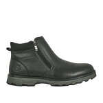 Bottines homme noir  fermeture clair