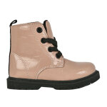 Bottines montantes bb fille rose kokin