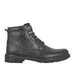 Bottines montantes homme noir � lacets fortunato