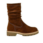 Bottines plates montantes femme camel outshoes
