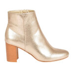 Bottines  talons femme dor mascara