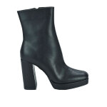 Bottines  talons femme mascara noir