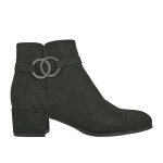 Bottines  talon femme noir boucles vice versa