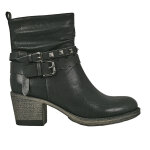 Bottines  talon femme noir style western vice versa