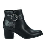 Bottines  talons femme vice versa noir