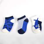 Chaussettes enfant chauss expo blanc bleu