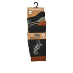 Chaussettes garon kaki motifs dinosaures - lot de