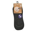 Chaussettes protge - pieds homme noir - lot de