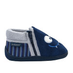 Chaussons bebe isotoner bleu marine