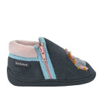 Chaussons bebe motifs licornes isotoner gris