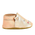 Chaussons cuir souple bb ultra - lger tipo alto nude cuir