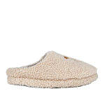Chaussons enfant beige moumoute motif ourson