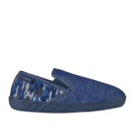 Chaussons enfant avec �lastiques isotoner bleu