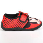 Chaussons fille minnie rouge