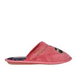 Chaussons fille rose motif ourson lulu castagnette