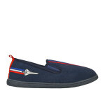 Chaussons gar�on bleu marine avec �lastiques nasa