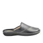 Chaussons mules homme bleu marine arizona cuir