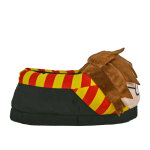 Chaussons peluches enfant noir harry potter