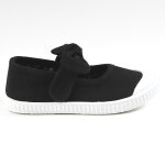 Chaussures toiles fille street life noir