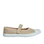 Chaussures toile fille street life nude