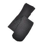Collant fille paillete noir argente