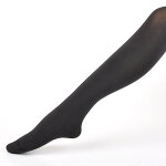 Collant noir opaque