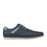 Derbies homme bleu marine effet reptile street life