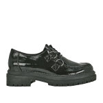 Derbies plateforme femme vernies noir vice versa cuir