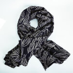 charpe femme bleu marine  motifs