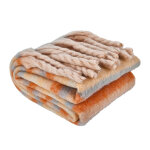 charpe femme rose  franges
