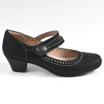 Escarpins confort femme noir scalina cuir