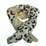 Foulard femme motif lopard