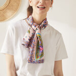 Foulard femme rose