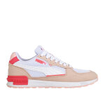Baskets fille blanc et rose puma graviton jr